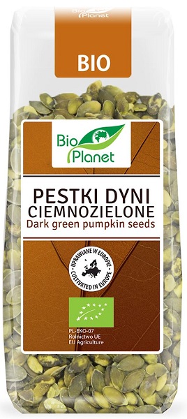 Bio Planet Semillas de Calabaza Verde Oscuro (Cultivadas en Europa) BIO