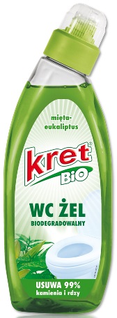 Kret WC żel biodegradowalny mięta - eukaliptus