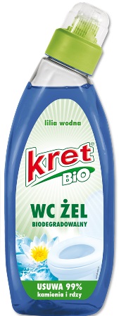 Kret WC żel biodegradowalny lilia wodna