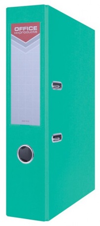 Office binder A4 75MM turquoise