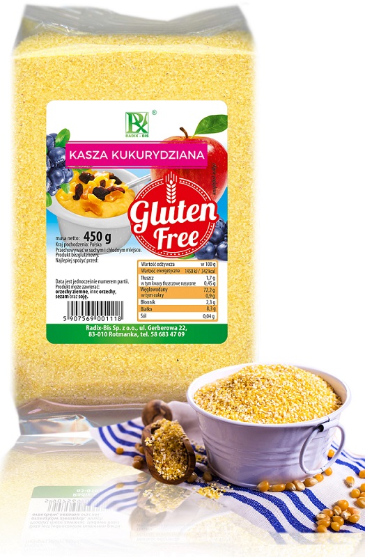 Radix Bis Corn glutenfreie Grütze