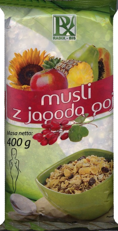 Radix-Bis Müsli mit Goji-Beere