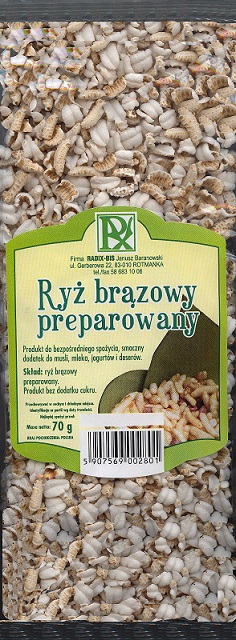 Radix-Bis brown rice formulated