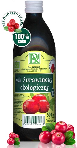 RADIX bio cranberry juice 100%