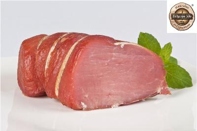 Traditional Food Raw smoked ham