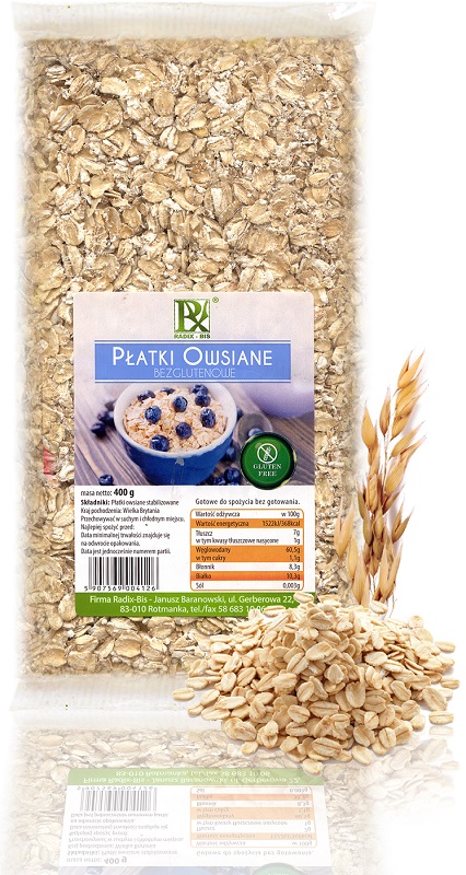 Radix-Bis oatmeal gluten-free instant