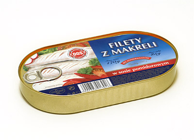 DOS filety z makreli w sosie pomidorowym