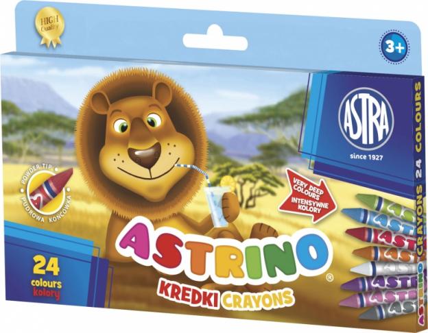 Astra crayons Astrino 24 colors