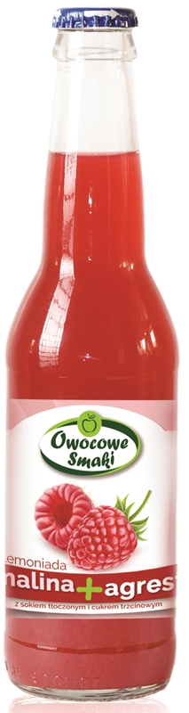 Fruit flavors of raspberry lemonade-agrestowa BIO