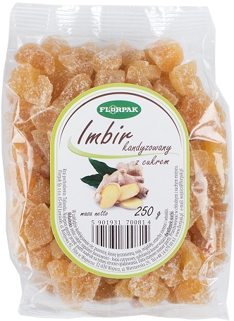 FLORPAK candied ginger