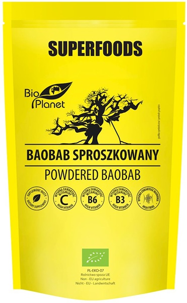 Bio Planet Baobab sproszkowany BIO