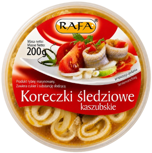 Rafa Herring rolls Kashubian