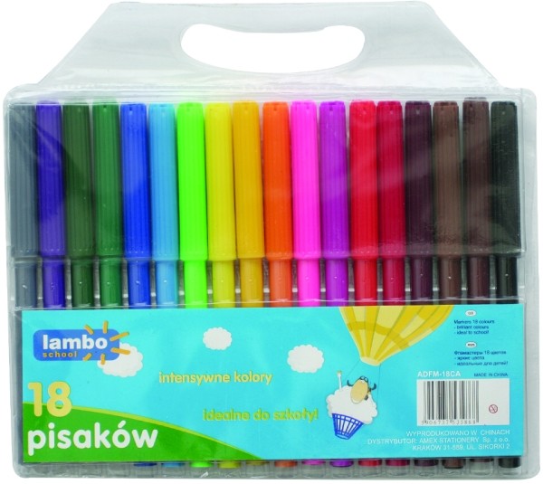 Lambo stylos 18 couleurs