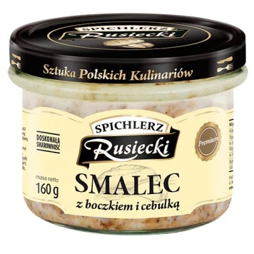 Spichlerz Rusiecki smalec z boczkiem i cebulką