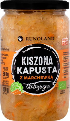 Runoland sauerkraut with carrots BIO