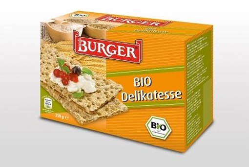 Burger Pieczywo chrupkie żytnie razowe BIO