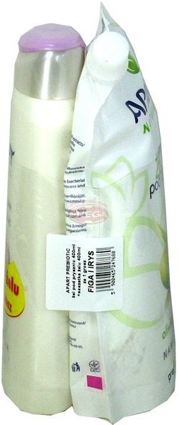 Apart Natural żel pod prysznic figa i irys + żel pod zapas oliwka i buriti