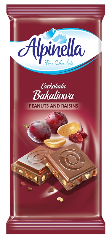Alpinella czekolada bakaliowa