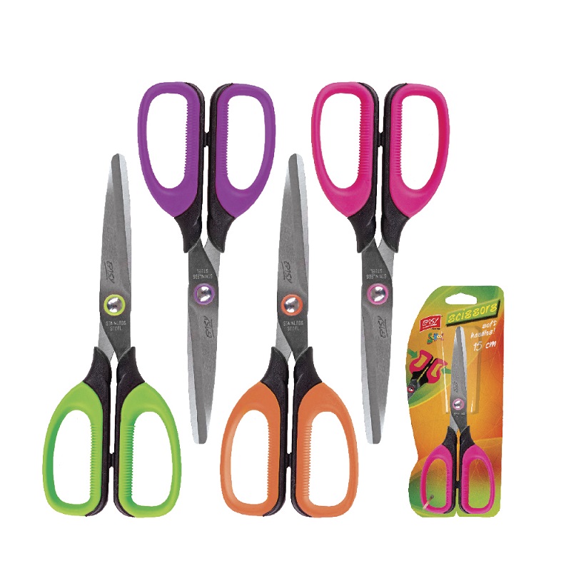 Easy scissors 15 cm violet