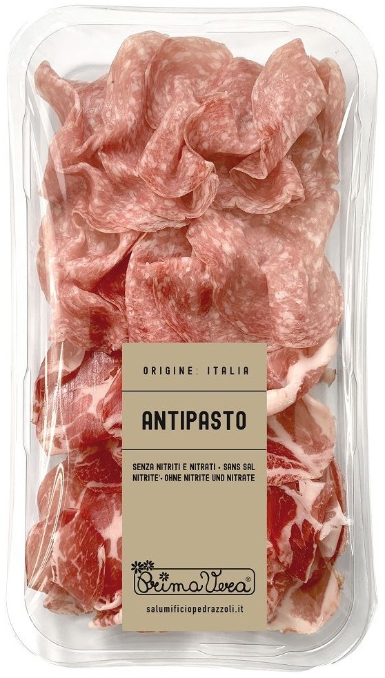 Primavera Ripe neck of coppa di parma and salami milano MIX in BIO slices