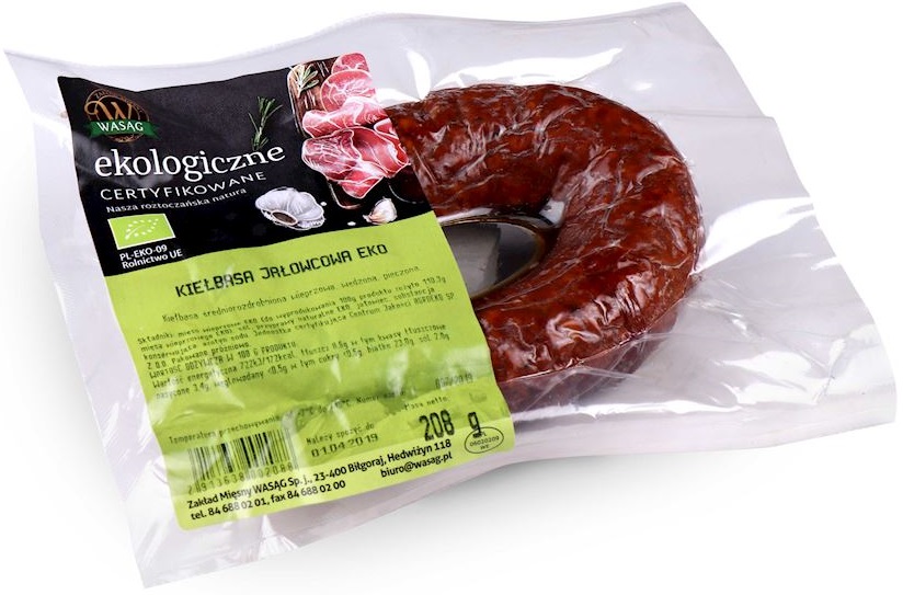 Wasąg BIO juniper sausage