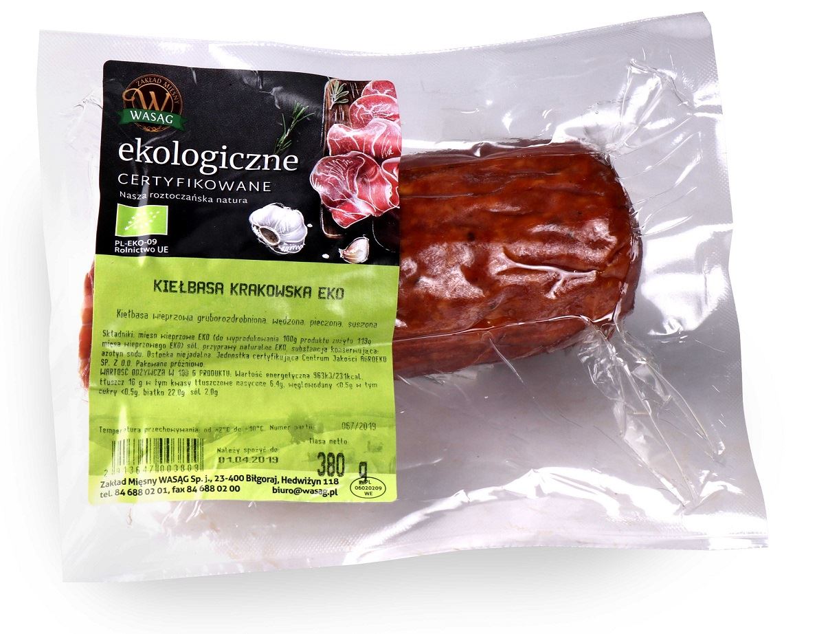 Wasąg Krakowska dry BIO sausage