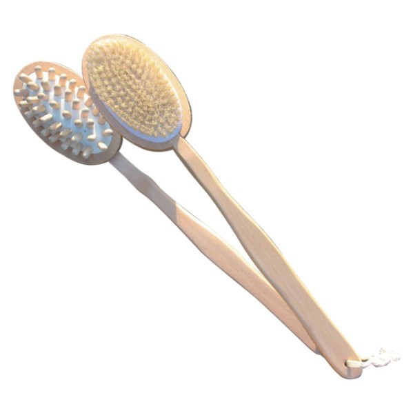 York Massage brosse à l'arrière du double face