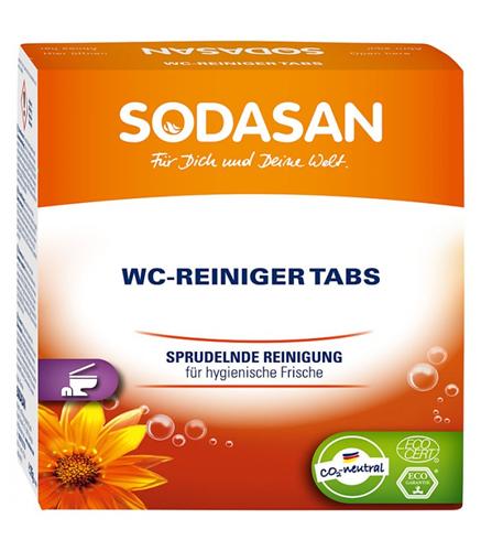Sodasan cleaning tablets for toilet