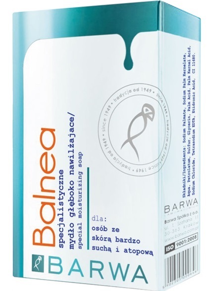 Farbe Balnea spezialisiert Seife Zink Regeneration für Menschen mit gereizter Haut