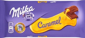 Milka Caramel milk chocolate with caramel