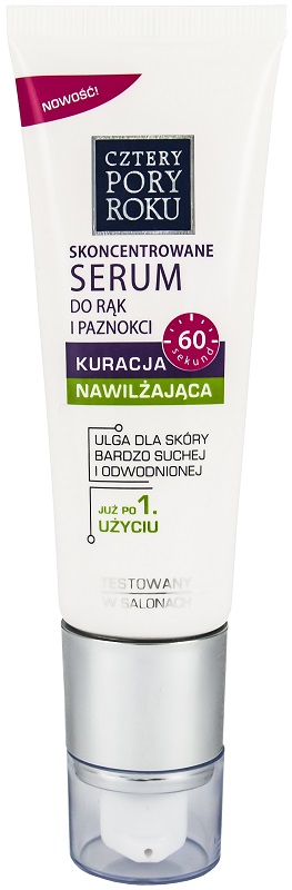 Cztery Pory Roku Skoncentrowane serum do rąk i paznokci kuracja nawilżająca