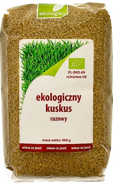 Ecological wholewheat couscous