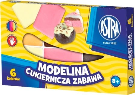 Astra Modelina confectionery fun 6 colors