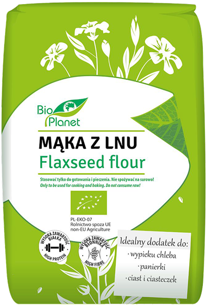 Planet Organic flax flour BIO