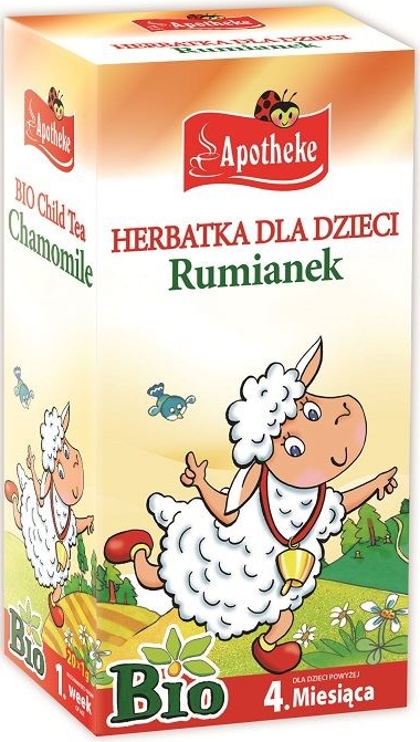 Apotheke Herbatka dla dzieci rumiankowa BIO