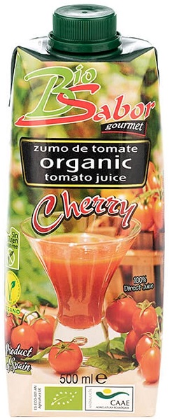 Biosabor BIO gluten-free cherry tomato juice 