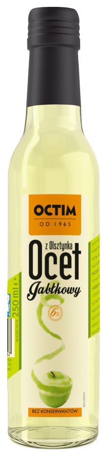 vinagre de sidra de Octim con Olsztynka