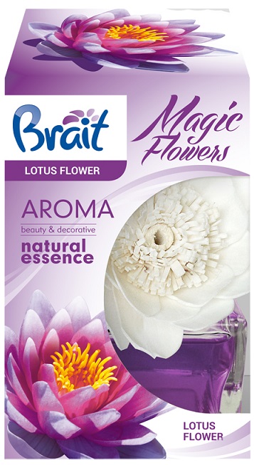 Magia de la flor Brait ambientador decorativo flor de loto