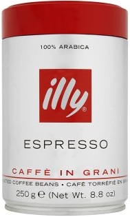 Illy Эспрессо кофейных зерен 100% арабика