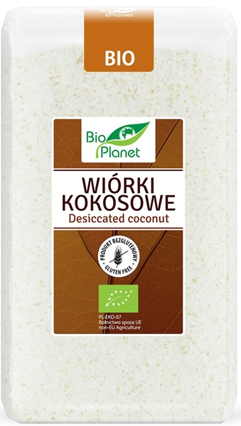 Bio Planet Wiórki kokosowe bezglutenowe BIO