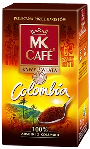 Mk Cafe Colombia Kawa palona mielona 100% arabiki z Kolumbii