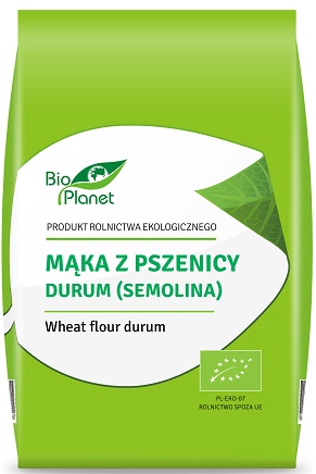 Planet Organic flour from durum wheat semolina BIO