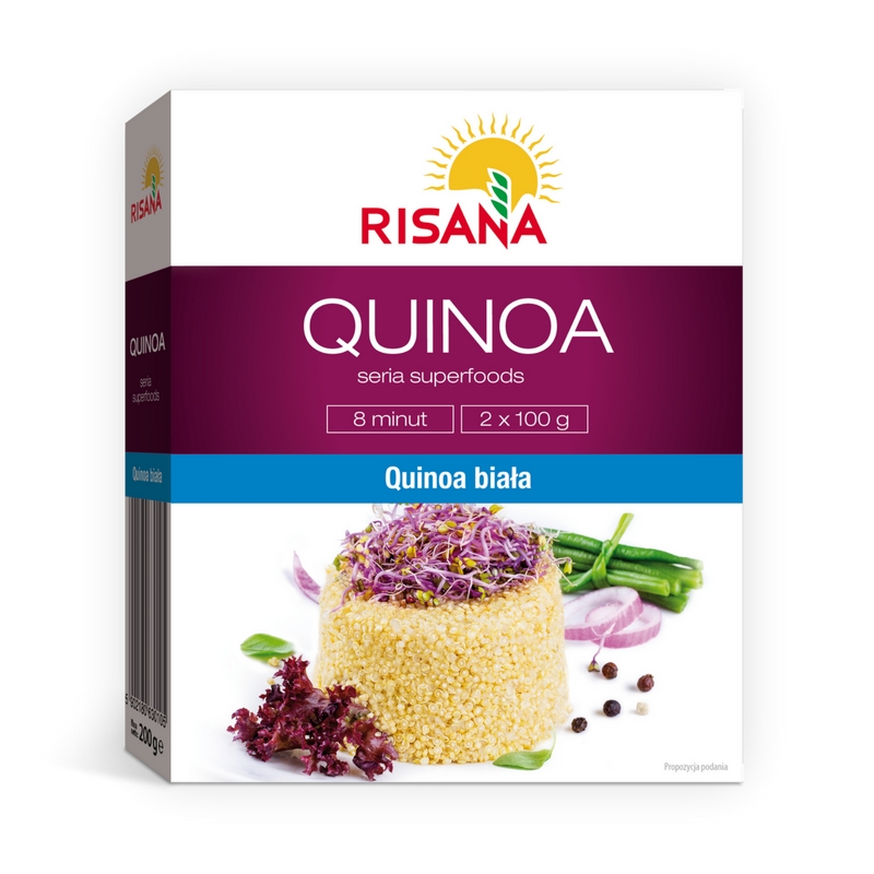 QUINOA Risana Quinoa komosa ryżowa biała