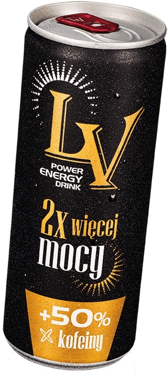Las Vegas Power energy drink 2x więcej mocy