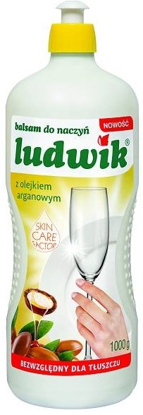 Ludwik baume liquide vaisselle avec de l'huile d'argan