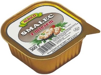 Agrico lard with meat