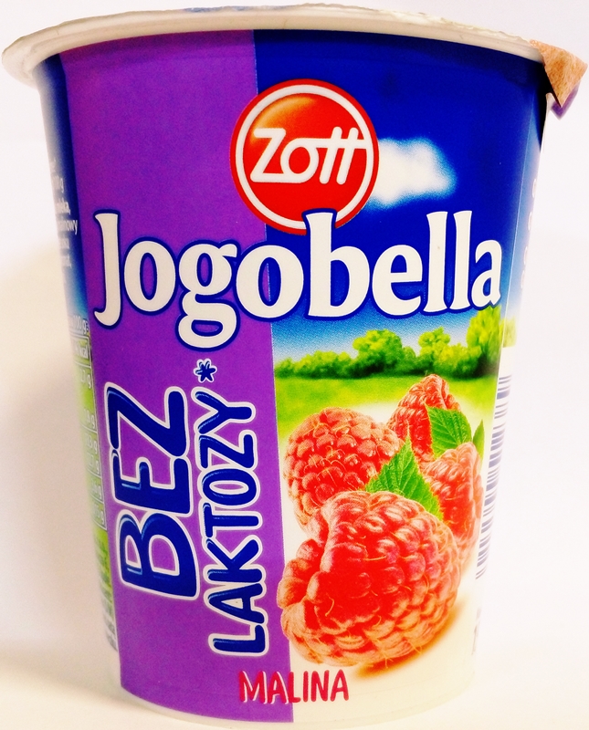 Zott Jogobella Йогурт малиновый безлактозное