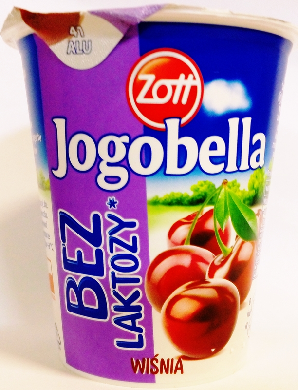 Zott Jogobella вишневый йогурт лактозы
