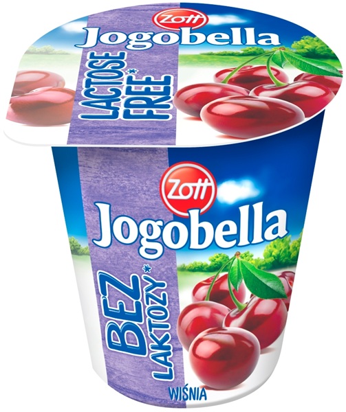 Zott Jogobella yaourt lactose cerise