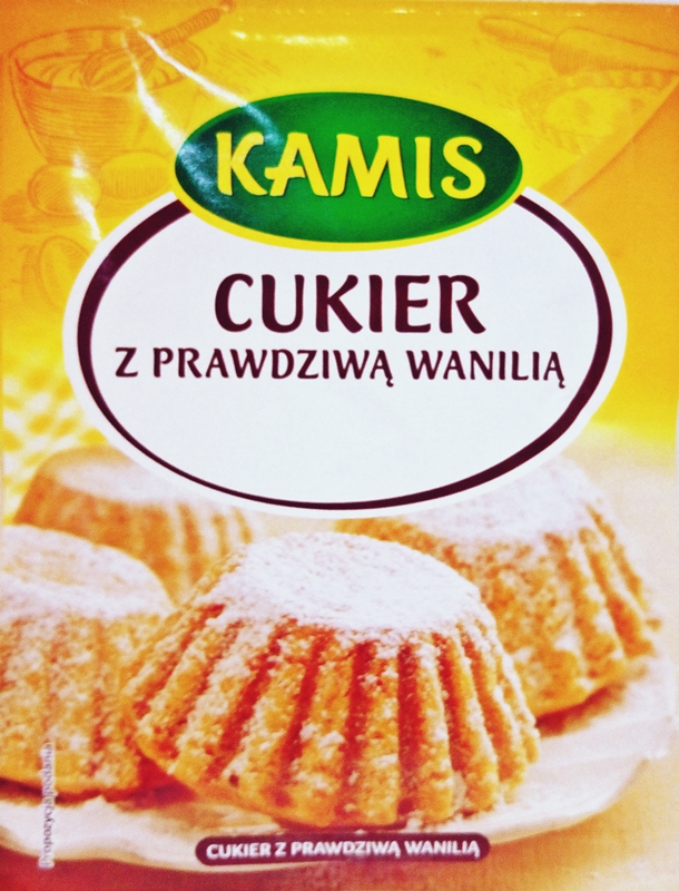 Kamis sucre avec la vraie vanille